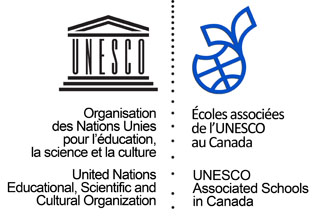 Logo rSEAU canadien des coles associes  l'UNESCO