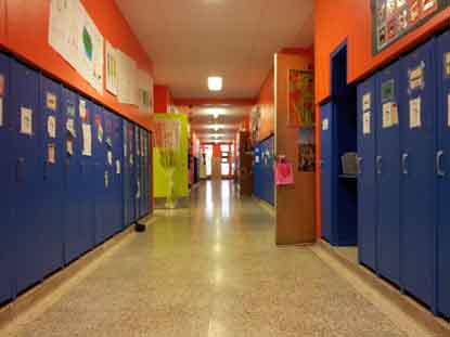 Corridor d'école